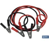 Cofan COFAN - Pinzas Arranque Aisladas de 600 AMP Certificado por TUV-GS para Baterías de Coche, Camiones, Barcas y Motos