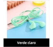 Auriculares Deportivos Universal Macaron 3,5mm Estéreo Con Micrófono Para Xiaomi Intraauriculares Con Cancelación De Ruido Activa