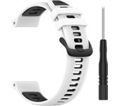 Two-tone Silicone Sports Strap For Garmin Forerunner 965 955 Solar band for Forerunner 945 935 Replacement Bracelet Watchbands
