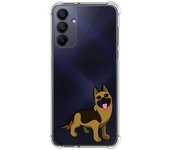 Tumundosmartphone Funda Silicona Antigolpes para Samsung Galaxy S24 5G diseño Perros 03 Dibujos