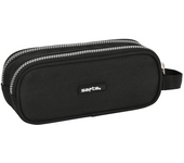 PORTATODO DOBLE SAFTA "STONE" 21X8X6 CM (Safta 842352513)