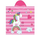 SUN & SURF Poncho Infantil Unicornio Magic con Capucha y Sin Mangas - Diseño Colorido y Alegre, 100% Microfibra, Ideal para Playa y Piscina, Secado Rápido y Gran Confort