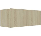 vidaXL Mueble para TV madera contrachapada 80x30x30 cm, Mueble de Salon, Mueble TV, Mueble TV salon, Mesa de TV, Mueble tele