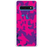 Funda compatible con Samsung Galaxy S10 - Militar Lila