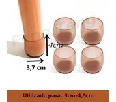 16pc Silicone Square Chair Leg Floor Protector round Furniture Table Covers Socks Plugs Cover Furniture Leveling Feet Home Decor