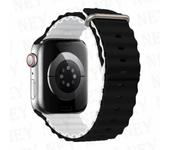 Ocean silicone strap for Apple Watch Ultra2 49mm 45mm 40mm 44mm 41mm sport bracelet for apple watch bands serie 9 8 7 6 5 4 3 SE
