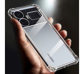 Thickened Airbag Shockproof Clear Soft Tpu Phone Cases For Realme GT5 case 240W Neo 3 neo5 Transparent Back Cover GT3 5G funda