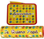 Lacasitos Megatubo 1,5 KG-Te quiero papá + LATA MALETÍN