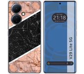 Funda Silicona para Vivo V29 Lite 5G diseño Mármol 07 Dibujos