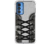 Funda Silicona Antigolpes para Motorola Edge 20 Pro diseño Zapatillas 16 Dibujos