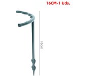 16PCS Plastic Plant Support Pile Frame Greenhouse Arrangement Semicircle Fixed Rod Indoor Flower Plant Vine Climbing Bracket