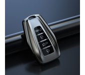 Soft TPU Car Key Case Fob Protector for Geely Coolray X6 X7 EX7 2024 Geometry C Emgrand UV GT GC9 Starray Accessories Keychain