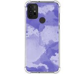 Funda Silicona Antigolpes para Motorola Moto G10 / G20 / G30 diseño Acuarela 01 Dibujos