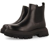 Gioseppo Botines Negros de Piel Tipo Chelsea para Niña y Niño Hetland - Look Urbano