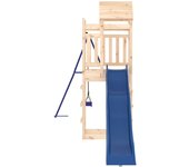 vidaXL Parque infantil de exterior madera maciza de pino