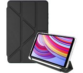Tablet for Xiaomi Poco Pad 12.1 Case with Pen Holder Multi-folding Stand Clear Back Cover for Funda Redmi Pad Pro 12 1 5g Case