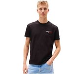 Camiseta de Manga Corta Tommy Hilfiger  para hombre en color negro