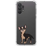 Funda Silicona Antigolpes para Samsung Galaxy A32 4G diseño Perros 05 Dibujos