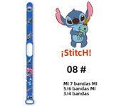 Lilo & Stitch Strap for Xiaomi Mi Band 7 bracelet Sport silicone watch wristband Miband wriststrap For Xiaomi mi band 3 4 5 6 7