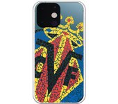Funda original compatible con iPhone 13 Mini - Villarreal mosaico