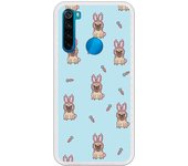 Funda compatible con Xiaomi Redmi Note 8 - Be Unique Funda Gel perronejo