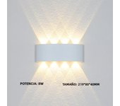 LED Wall Lamp Outdoor Waterproof Interior Wall Light 2W 4W 6W 8W 10W 12W minimalist creative bedroom bedside lamp