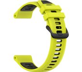 Replacement Watch Band For Garmin Forerunner 965 955 Solar 945 935 745 22mm Two Tone Sports Silicone Strap Bracelet Accessories