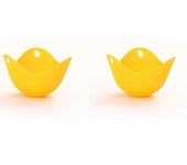 4pcs Silicone Egg Poachers Cups Egg Boiler Mold Cup for Microwave Air Fryer Stovetop Eggs Steaming Egg Maker Kitchen Gadgets