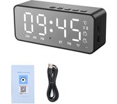 2-in-1 Bluetooth Speaker Wifi Mini Camera Music Player Surveillance Camera Home Security Nanny Camera Built-in 64GB Memory Card
