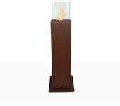Chimenea de Jardín de Bioetanol biochimenea exterior Capri 70 Óxido