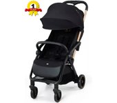 Silla de paseo ligera Apino  Kinderkraft con plegado automático Negro carricoche bebe