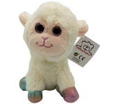 Peluche 22 cm Ojos Brillantes Oveja Animales PELUCHETO