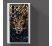 Case for Samsung Galaxy S24 Ultra S25 Plus S23 5G S22 FE S21 S20 S25+ S24+ S23+ Funda Phone Cover Cool Animal Tiger Lion