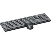 Teclado y Ratón Inalámbricos Accetel PCT242BK - Negro (Español)