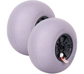 2 RUEDAS GLOBO 12" PARA CARRO KAYAK
