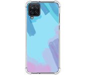 Funda Silicona Antigolpes para Samsung Galaxy A12 / M12 diseño Acuarela 10 Dibujos