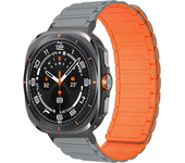 No Gaps Silicone Strap for Samsung Galaxy Watch 7 Ultra 47mm Band Magnetic Sport Bracelet for Galaxy Watch Ultra Quick Wristband