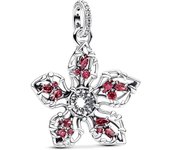 PANDORA Stranger Things Demogorgon- Colgante grande de plata de ley con circonitas, compatible con pulseras Moments，Incluye Caja Original
