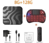 T95 Max TV Box Android 14 Ram 8GB Rom 64GB 128GB 8K Dual Band Wifi 2.4G 5G Smart Google Voice Video 4K Media Player Set Top Box