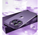 Frameless Silicone Bumper with Lens Protector Case for IPhone 14 13 12 15 16 Pro Max Plus 14Pro 15Pro 16Pro IPones Corner Cover