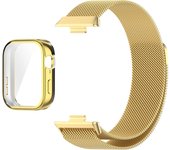 Metal Strap For Huawei Watch Fit 3 4 Band With TPU Case Screen Protector Milanese Magnetic Loop Watchband Fit 4 Pro Bracelet