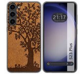 Funda Silicona para Samsung Galaxy S23+ Plus 5G diseño Cuero 03 Dibujos