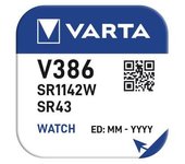 VARTA Micro Pila Botón VARTA Silver SR43 - V386 1,55V Ø11,6x4,2mm - 38918 Micro pila botón Pilas / Baterías / Cargadores Pilas Botón