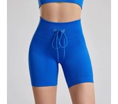 Pantalones de Yoga para Mujer Mallas Deportivas de Realce sin costura, Mallas de Fitness, Mallas de entrenamiento para Gimnasio con Cordón