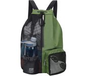 Swim Bag Mesh Drawstring Backpack with Wet Pocket Multipurpose Lightweight Beach Backpack for Swimming, Gym, and Workout Gear