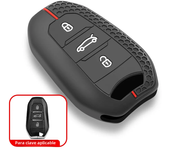 Silicone Car Key Case Cover for Citroen C2 C3 C5 X7 C4 Picasso Berlingo for Peugeot 208 308 408 508 3008 4008 5008 Smart Key