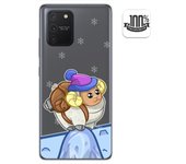 Tumundosmartphone Funda Gel Transparente para Samsung Galaxy S10 Lite diseño Cabra Dibujos