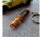Newest 3D Metal Shock Keychain JDM Culture Car Auto Parts Key Chain JDM Domo key chain accessories nos keyring