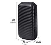 Portable EVA Phone Charger Shaver Zipper Bag Protection Case Hard Disk Data Cable Headphone Storage Pocket Pouch