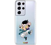 Funda original compatible con Samsung Galaxy S21 Ultra - S30 Ultra - Dragon Ball Z Gotrunks